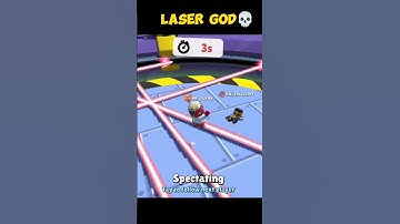 NO.1 LASER TRACER PLAYER IN STUMBLE GUYS #shorts