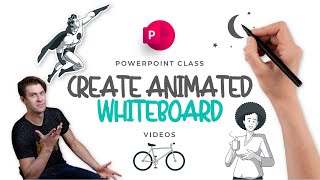 Create Animated Whiteboard Videos in PowerPoint 🔥 Class Preview