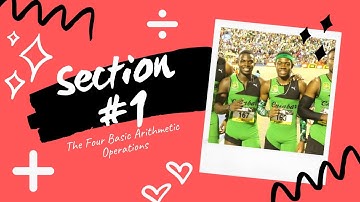 The Four Basic Arithmetic Operations