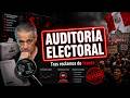 JNE acepta la auditoría al proceso. La ciudadanía exige una GARANTÍA.