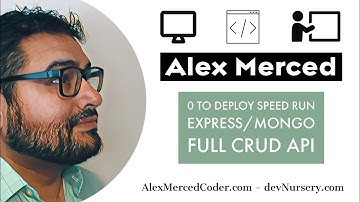 AM Coder - Speed Run Tutorial - Express/Mongo API - 0 to Deploy in 50 Minutes