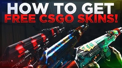 CS:GO - HOW TO GET FREE SKINS! *CSGOCASES.COM CASE OPENING*