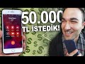 ENES BATUR'DAN 50.000TL İSTEDİK!