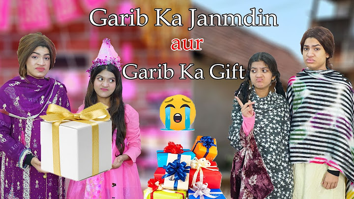 Garib Ka Janmdin aur Garib Ka Gift   || Ameer Vs Gareeb | heart touching | Moral Story | MoonVines