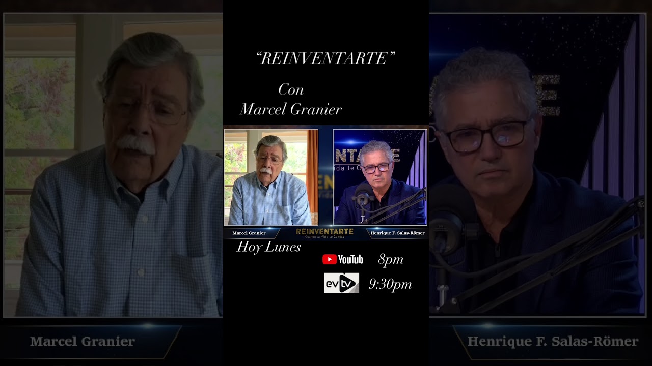 “Reinventarte” con Marcel Granier. Programa completo a partir del 19 de agosto 2024 8pm en videos…