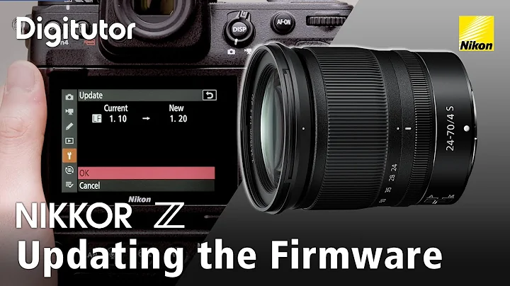 Updating the Firmware for NIKKOR Z Lenses | Nikon Digitutor