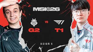 PRZEGRANY WRACA DO DOMU - G2 ESPORTS vs T1 - MSI 2026