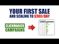 Make Your First Clickbank Sale TODAY With Clickmagick Campaigns (Clickbank Affiliate Marketing)