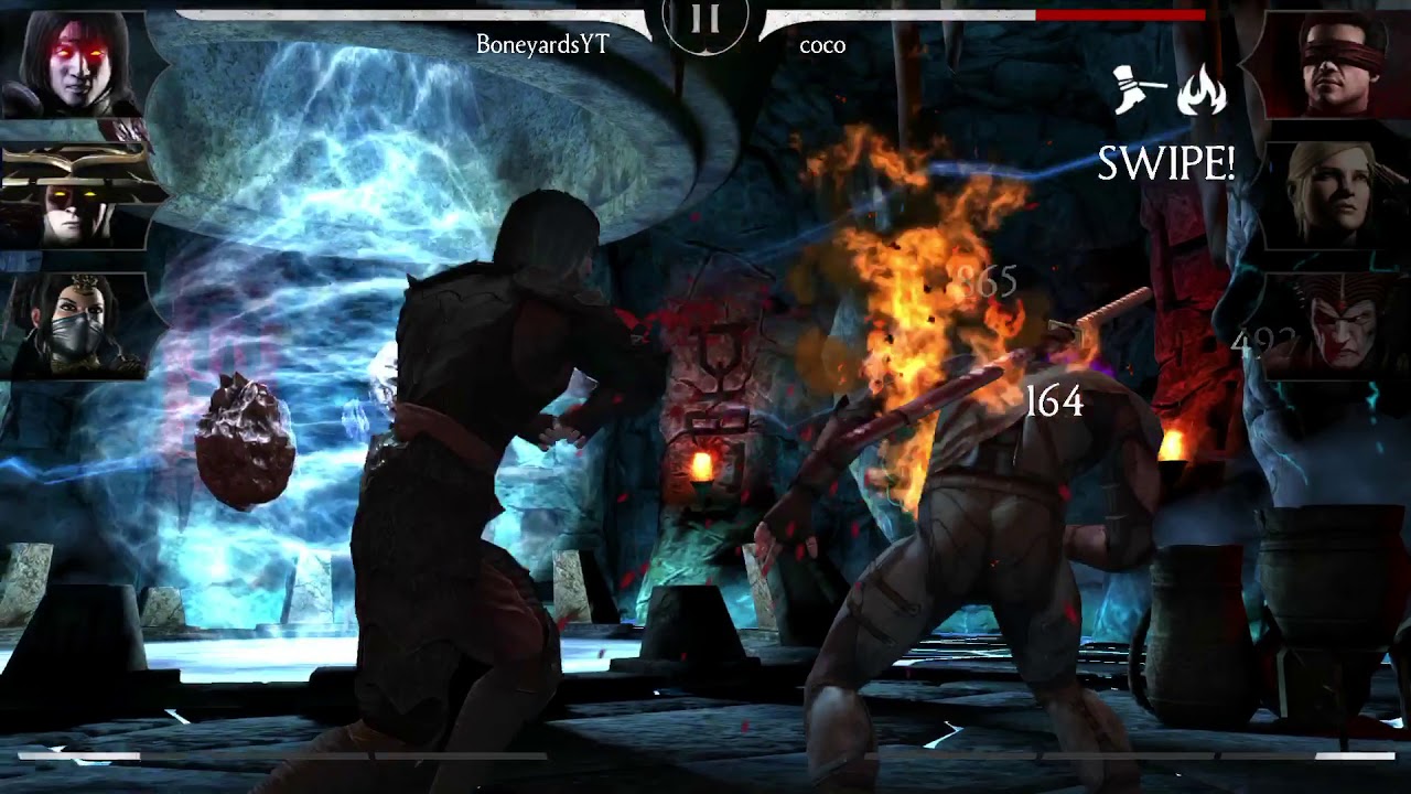 Requested Team w/No Commentary - MKX Mobile Faction Wars