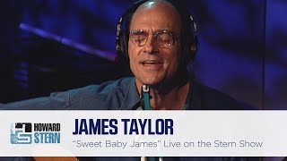 James Taylor “Sweet Baby James” on the Stern Show (1997)