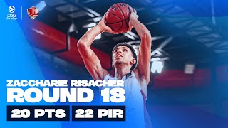 Zaccharie Risacher 20 PTS in EuroCup Round 18