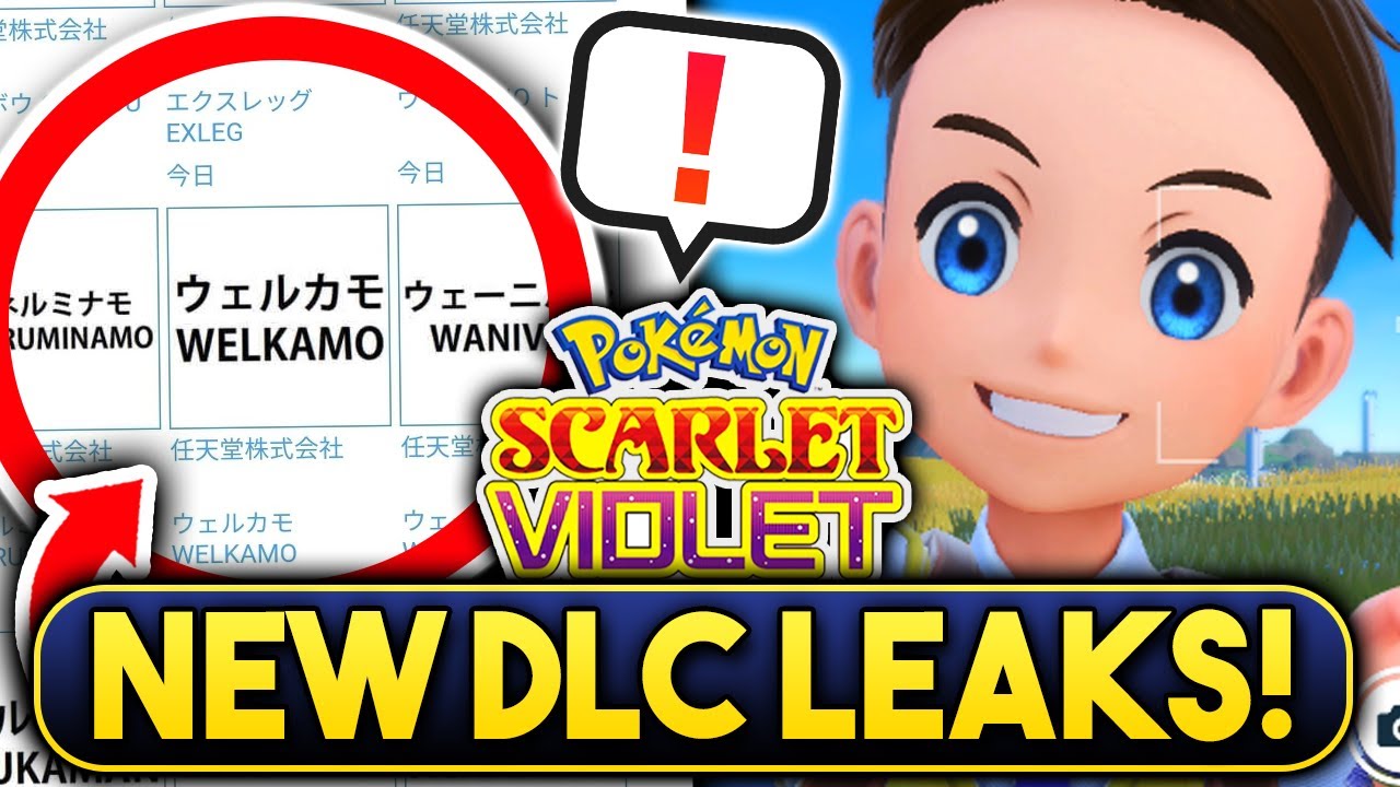 Pokémon Scarlet and Violet - Leaks Compilation / X