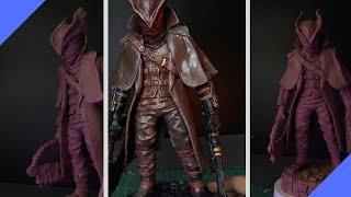 Learn to sculpt Clothes! Sculpting Hunter Bloodborne