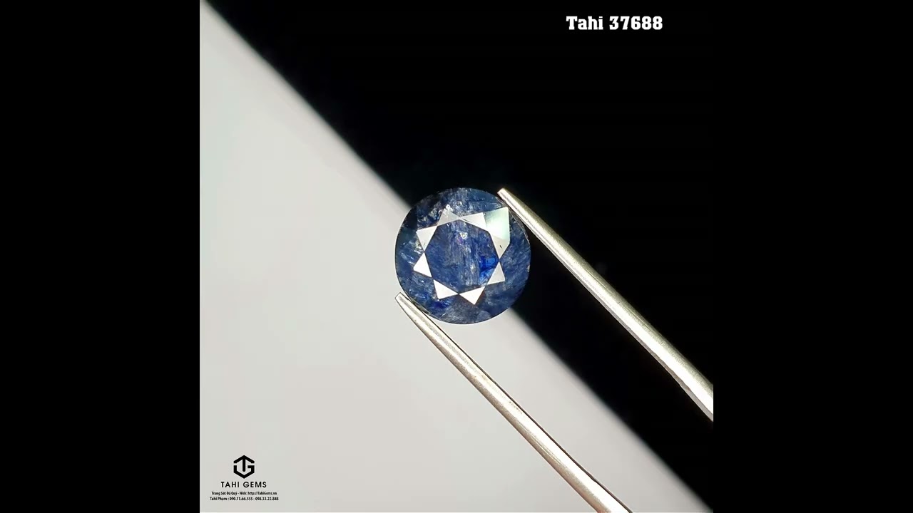 Tahi 37688 - Natural Blue Sapphire | Sapphire xanh lam tự nhiên | TahiGems - Tahi Phạm