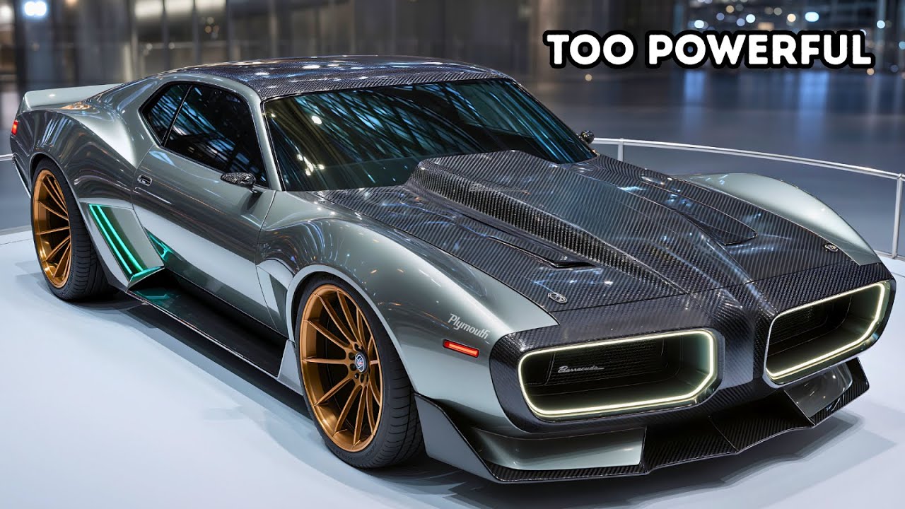 Plymouth Barracuda 2026 года возвращается — и это чистое безумие!