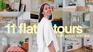 apartment hunting in london | viewing 11 flats with prices and tips