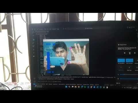 Hand gesture volume controller - openCV - YouTube