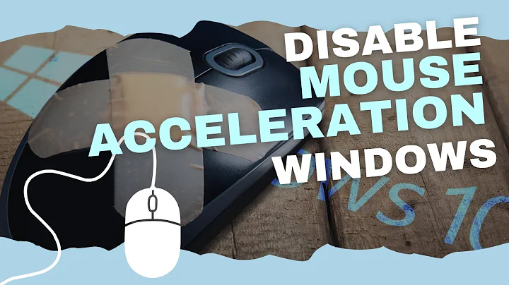 Disable Mouse Acceleration Windows 11 and 10