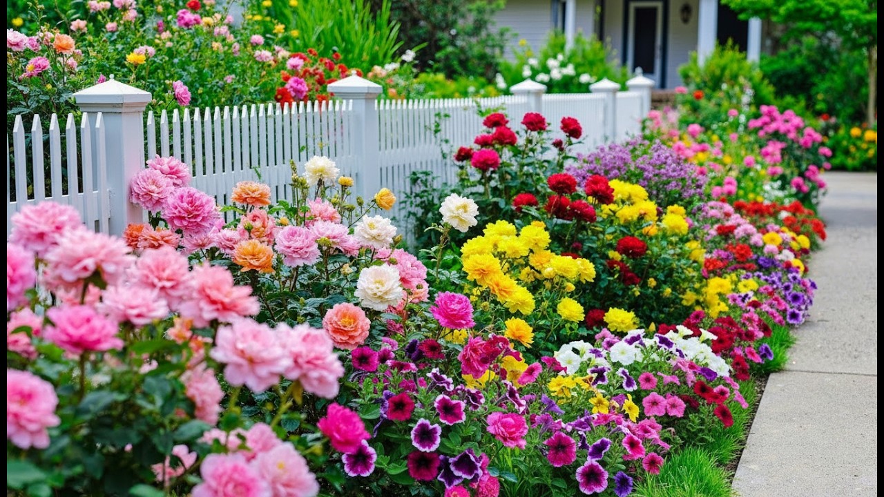 Relaxing Home Garden Sanctuary Tour 🌿 | Beautiful Landscaping, Flower Garden & Modern Garden Ideas