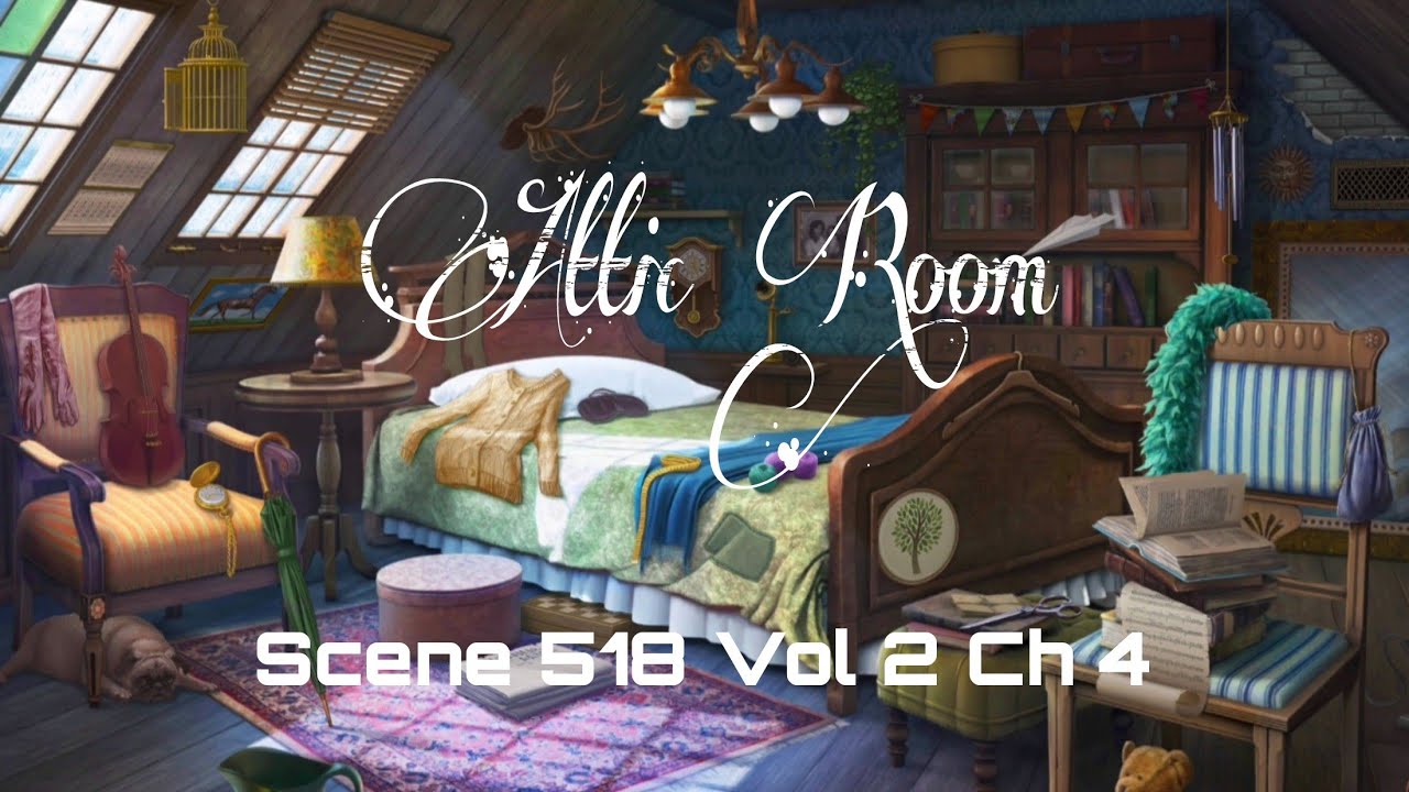 June's Journey Scene 518 Vol 2 Ch 4 Attic Room *Full Mastered Scene* HD ...