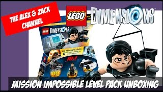 LEGO Dimensions Mission Impossible level pack unboxing
