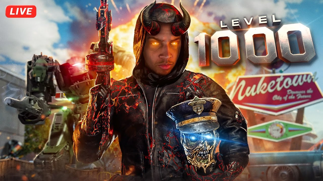 🔴 LIVE - 🏆  NUKETOWN 2025 UPDATE BLACK OPS 7! 🏆 GLOBAL RACE TO LEVEL 1000! |  FaZe Swagg