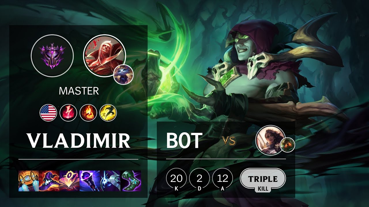 Vladimir Bot vs Samira - NA Master Patch 11.14