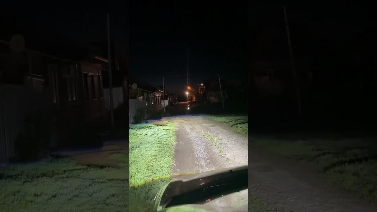 СТГ от Bi-LED линз 