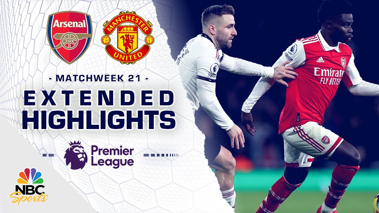 Arsenal v. Manchester United | PREMIER HIGHLIGHTS | 1/22/2023 | NBC Sports - YouTube