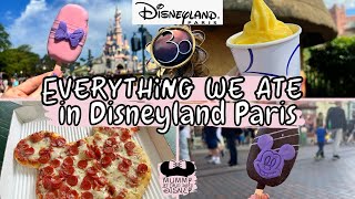 Everything We Ate In Disneyland Paris in June 2022  | Best Food, Restaurants & Snacks + Tips