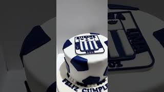 Torta personalizada con la temática de Alianza Lima 💙 #alianzalima #torta #ricuritasdealexa #viral