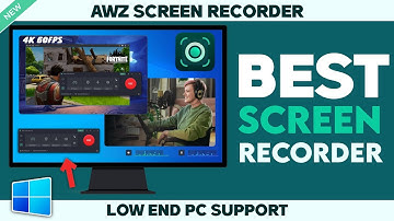 The Best Screen Recorder For PC in 2023 - AWZ Screen Recorder | Record Gameplays With Webcam!