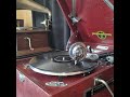 灰田 勝彦 ♪燦めく星座♪ 1943年 歌詞(改訂盤) 78rpm record. Columbia Model No G ー 241 phonograph