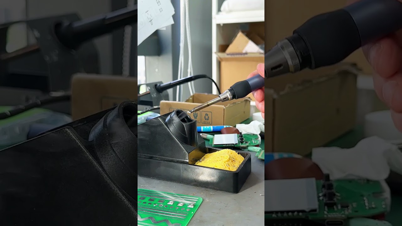 Adjustable temperature soldering iron 24V 80-420℃ welding--HS-01