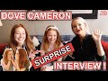 Surprise Interview With Dove Cameron *Ruby & Raylee | Descendants 3 & Disney Filming | Ruby Rose UK