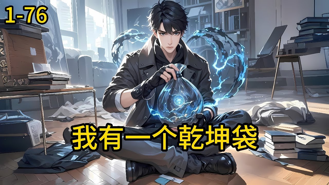 《我有一个乾坤袋》1-76， 为房贷发愁的刘生无意间在自己卧室里发现了一个乾坤袋，故事从这里开始了……#都市 #热血 #漫畫#惊悚