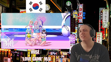 French Vtuber Fan Reacts To IRISÉ - ‘LOVE GAME’ M/V