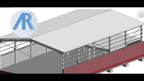 14 Roof Cladding Steel Frame Revit Tutorial