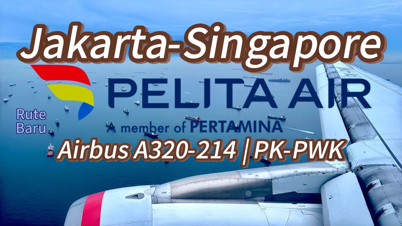 Mencoba Pesawat Pelita Air Jakarta to Singapore dengan Airbus A320 | Trip Report | Flight Review