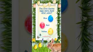 🐣 Test Your Easter Trivia: What's The True Original Easter Egg Color? | Fun Facts About Easter!