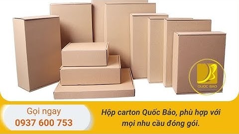 In Ấn Bao Bì Hộp Carton Quốc Bảo: Đồng Hành Cùng Sự Thành Công của Bạn