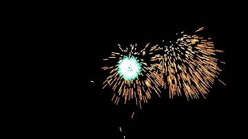 Fireworks animation V2 (Processing) 60FPS