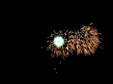 Fireworks animation V2 (Processing) 60FPS