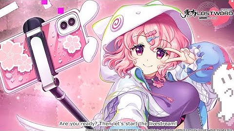 Touhou LostWord - Yuyuko Saigyouji (Cyber Ghost)