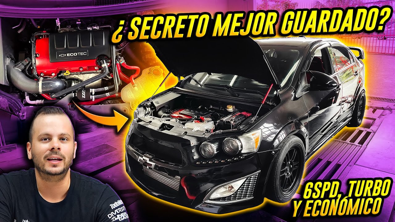 ¿El MEJOR CARRO BARATO para TUNEAR? Manual, Turbo, Modificable y 4 Puertas - Chevrolet SONIC RS
