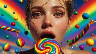 GIANT CANDY MUKBANG ASMR 🍭 | Most Satisfying Sweet Eating Sounds screenshot 5