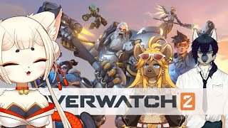 【OW2 コラボ】ブランク５年ぐらいのOW【ケモノVtuber】