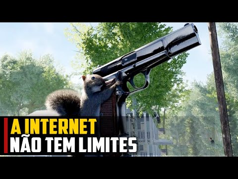 Jogo com esquilo segurando uma arma é a nova sensação da internet