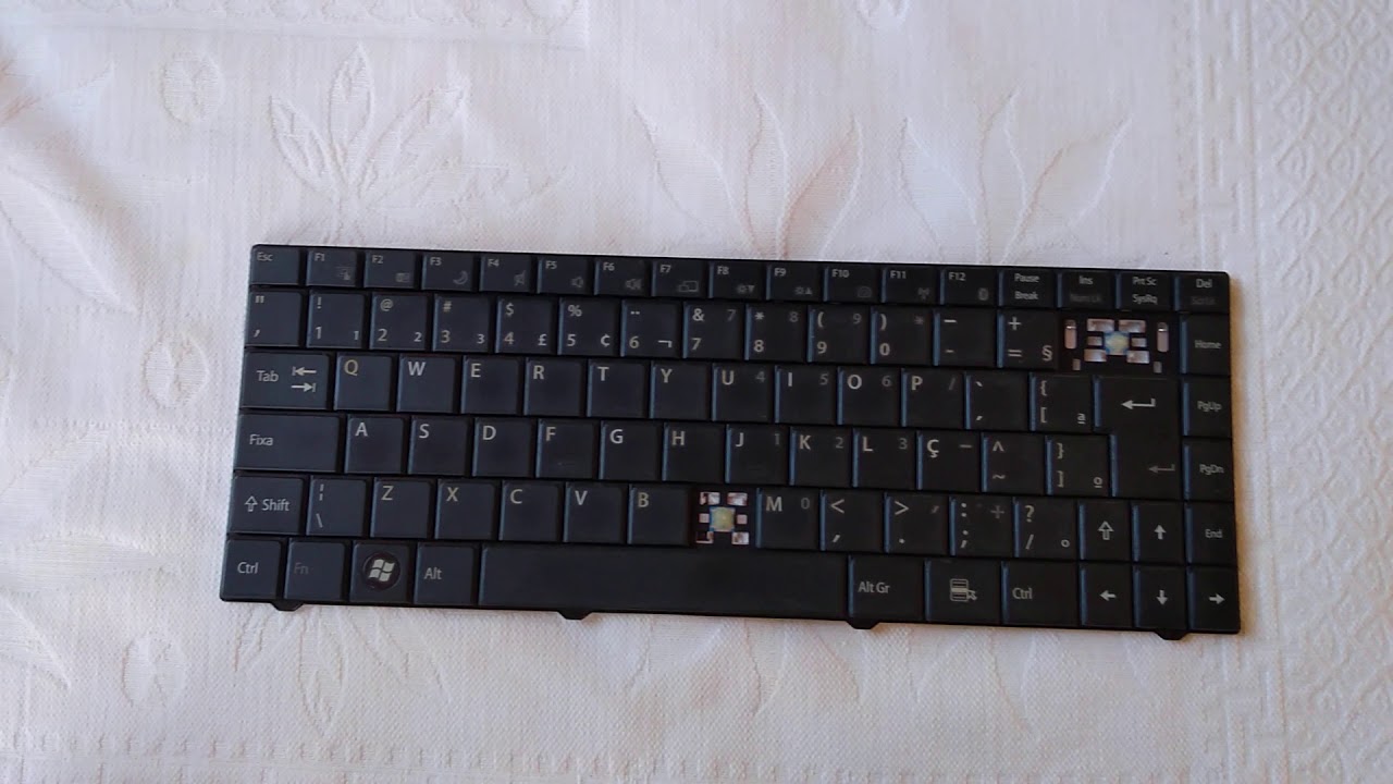 Teclado Notebook Positivo YouTube