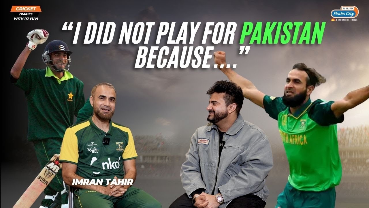 I did not play for PAKISTAN because… | Cricket Diaries with RJ Yuvi ft. Imran Tahir | Radio City